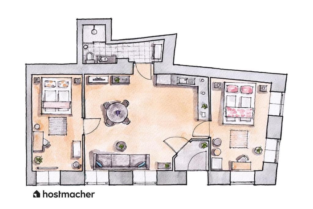 Spacious 2Br Near Attractions By Hm Viena Exterior foto